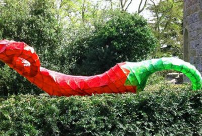 Giant chilli sculpture for Eastnor's chilli festival