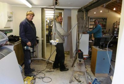 Icecream Parlour Repairs Eastnor Castle 2