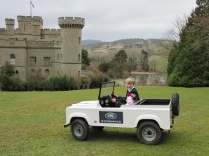 Ollie Land Rover Eastnor Castle