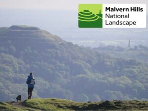 Photo which inspired the new Malvern Hills National Landscape logo